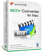 70% OFF AnyMP4 MOV Converter for Mac